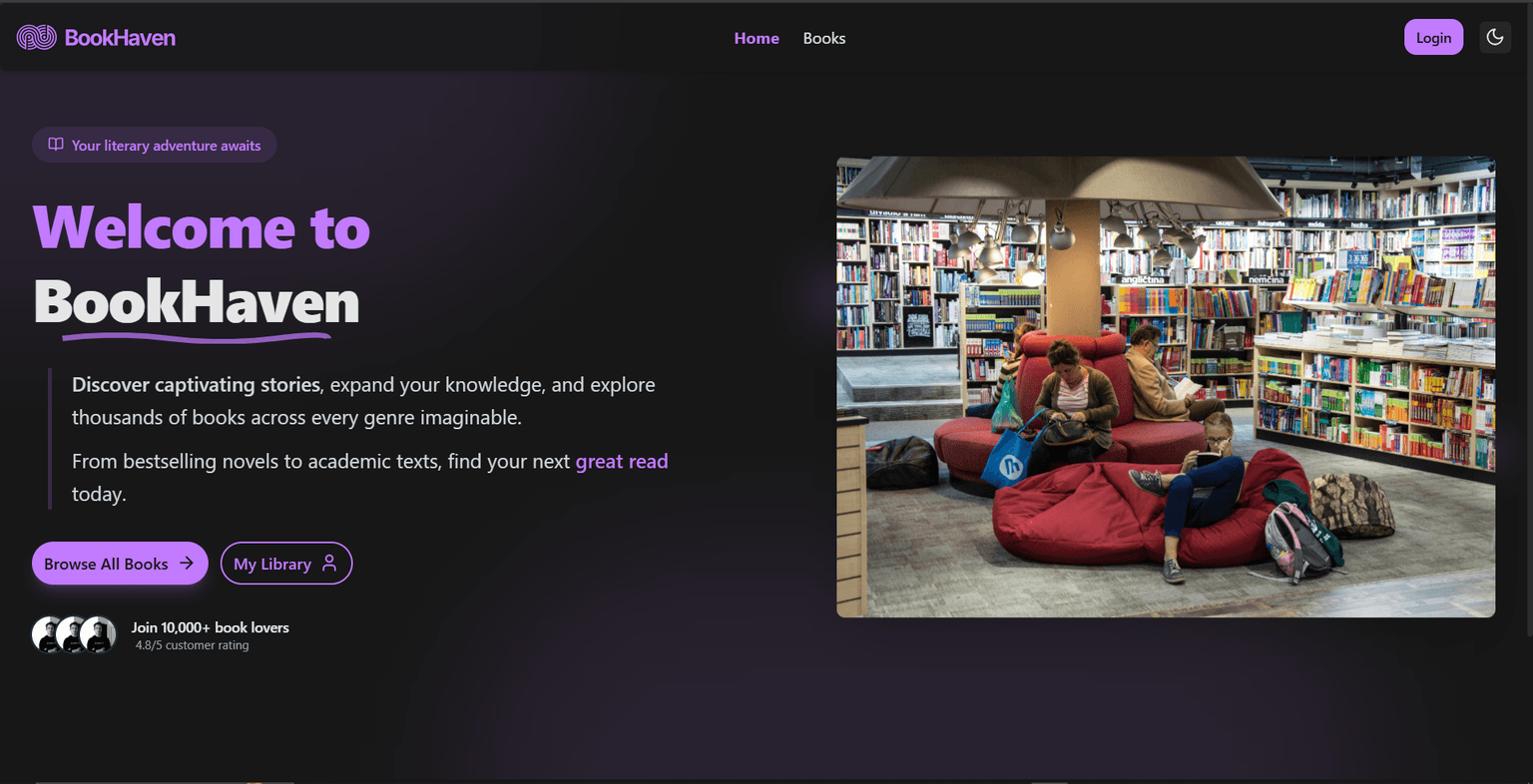 BookHaven project image